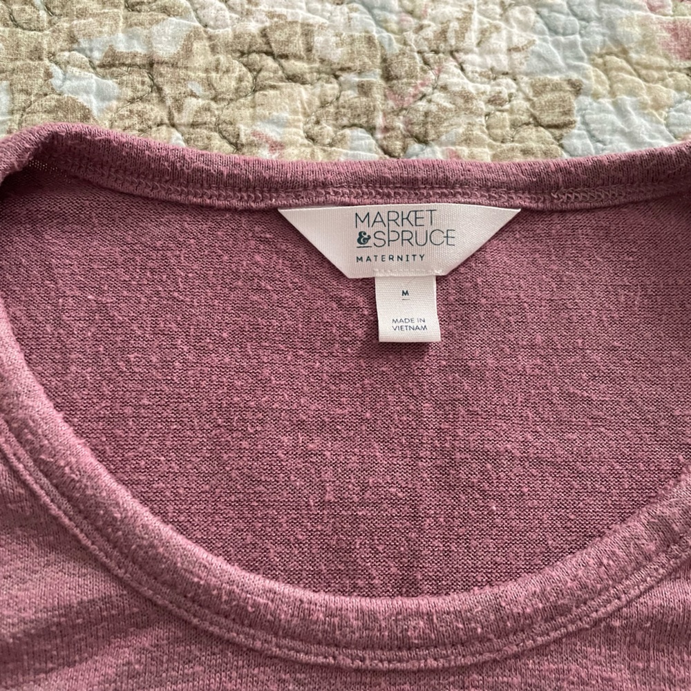 Market spruce maternity tops